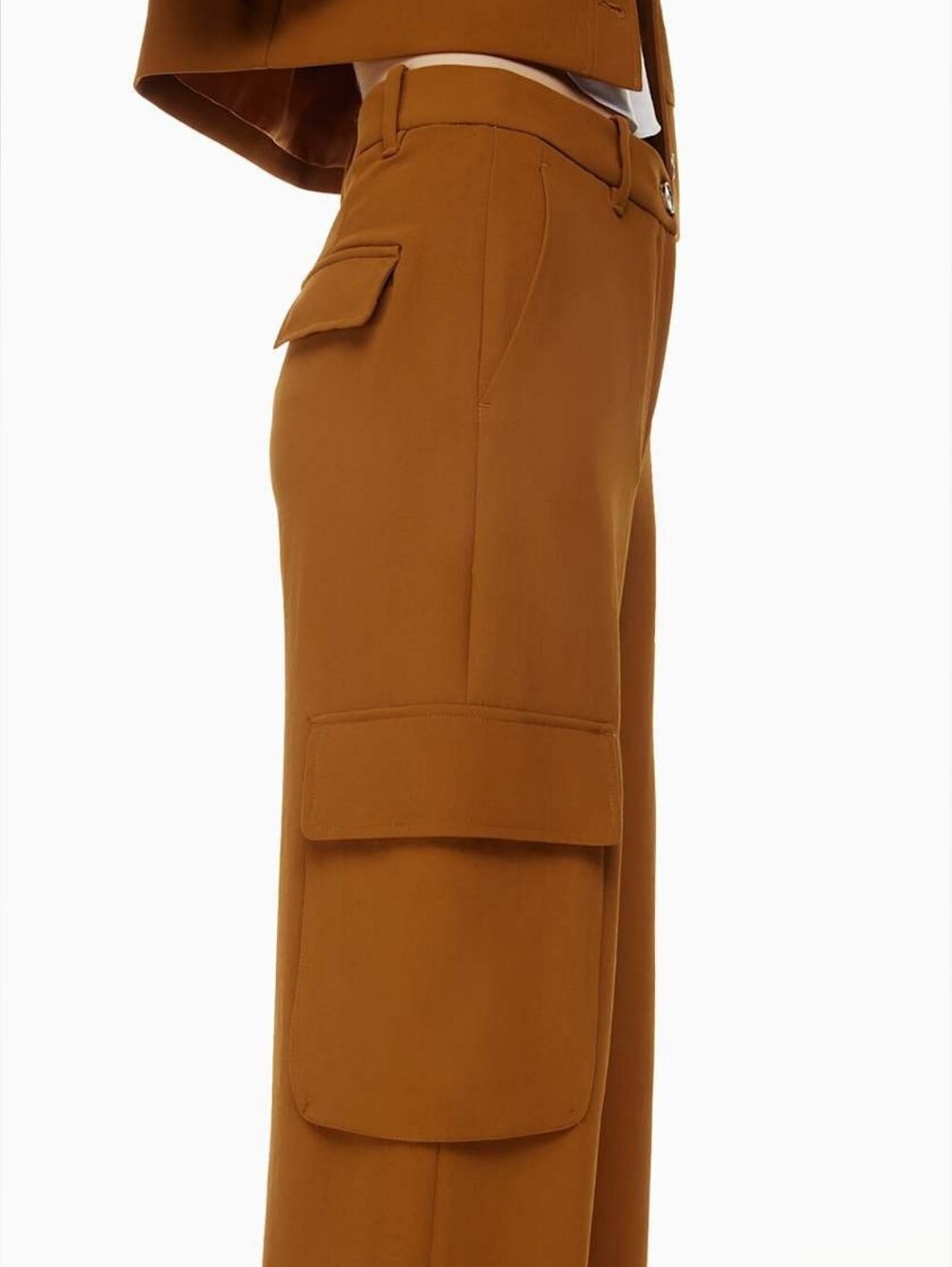 aritzia x Wilfred Bridger cargo pant Rich Chestnut